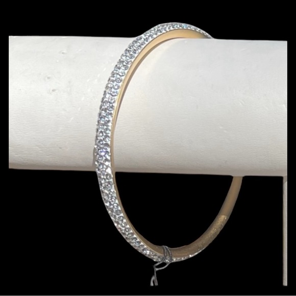 NWT Kate Spade ♠️ New York Razzle Dazzle Gold Bangle Bracelet. One Size. - Picture 5 of 12